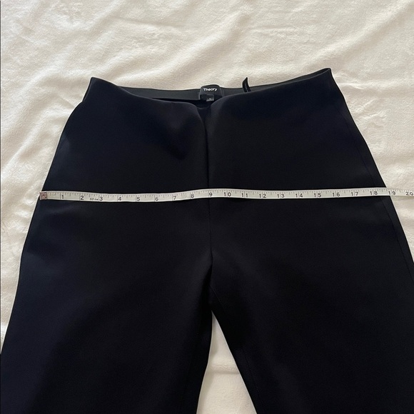 Theory Black Cropped Women's Pants - Picture 7 of 12